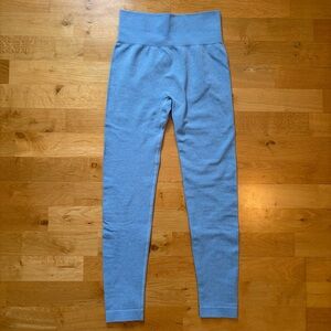 Blue Leggings, NWOT, Small
